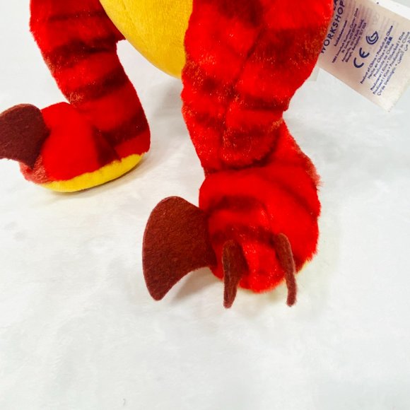Build-A-Bear Red Raptor Dinosaur Stuffed Toy - Picture 4 of 10